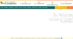 Desktop Screenshot of albergoilgiardino.com
